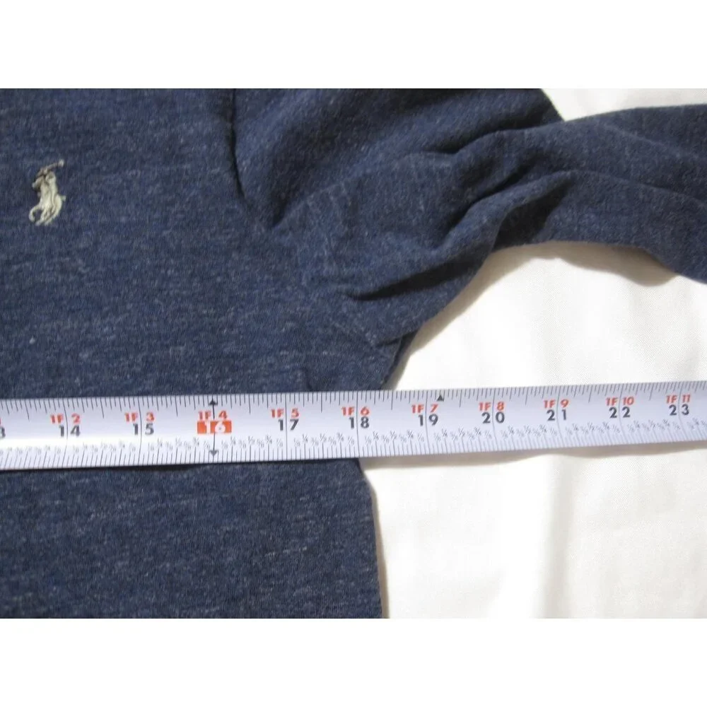 Polo Ralph Lauren Men Long Sleeve T-Shirt Preppy Old Money Slim Fit Sz M (M114)